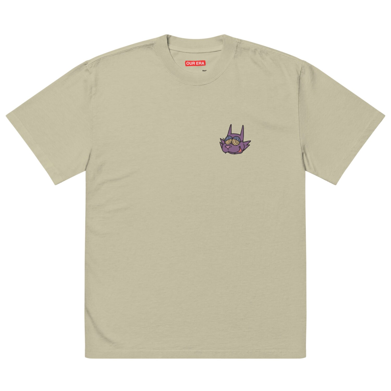 Jack Said What Cat Oversized T-shirt (Left Chest) - Image 3