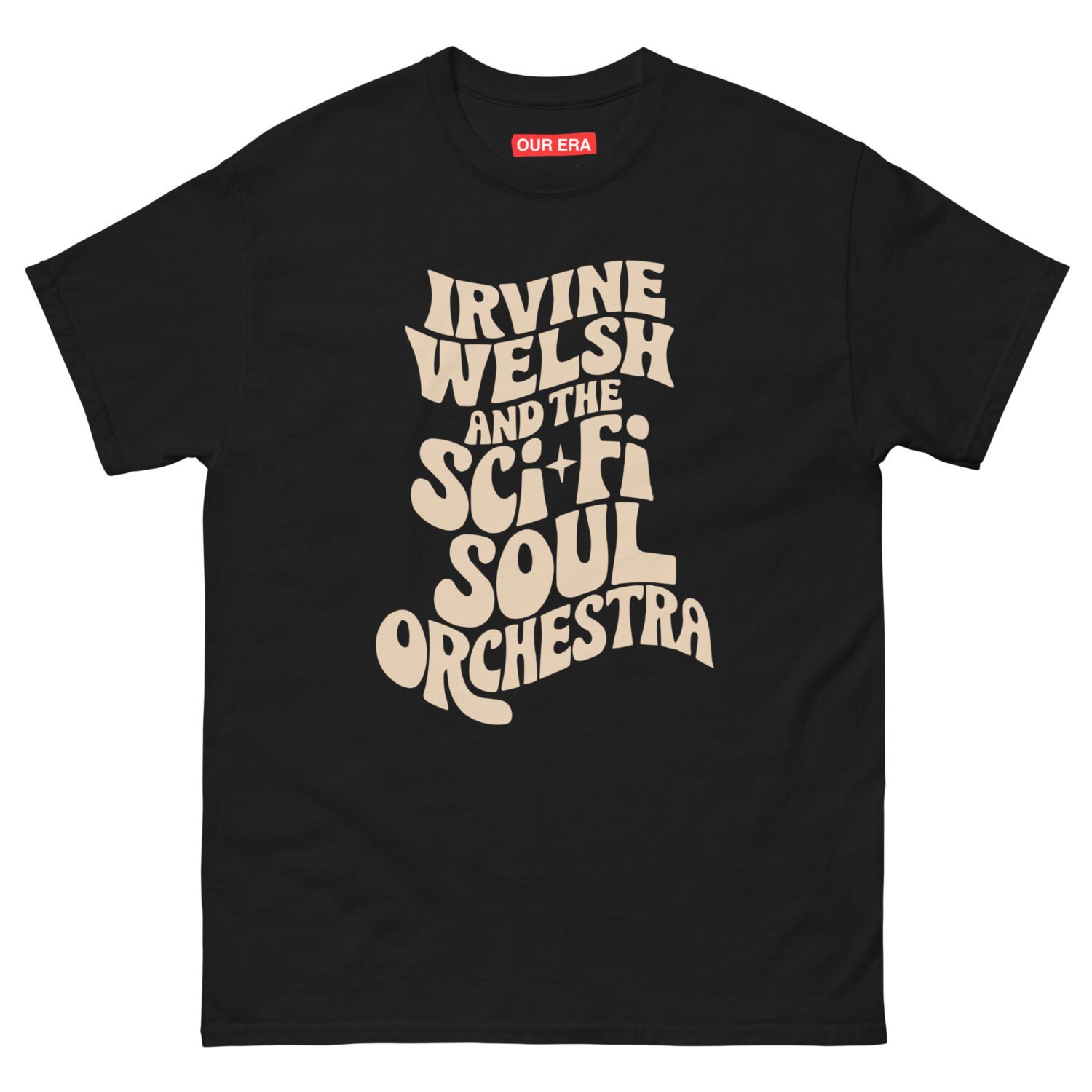 Irvine Welsh & The Sci-Fi Soul Orchestra T-shirt (Black)