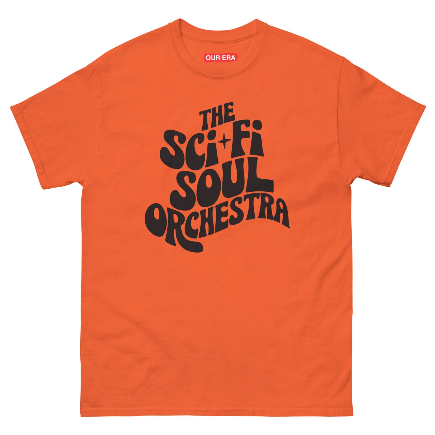 The Sci-Fi Soul Orchestra T-shirt (Orange)