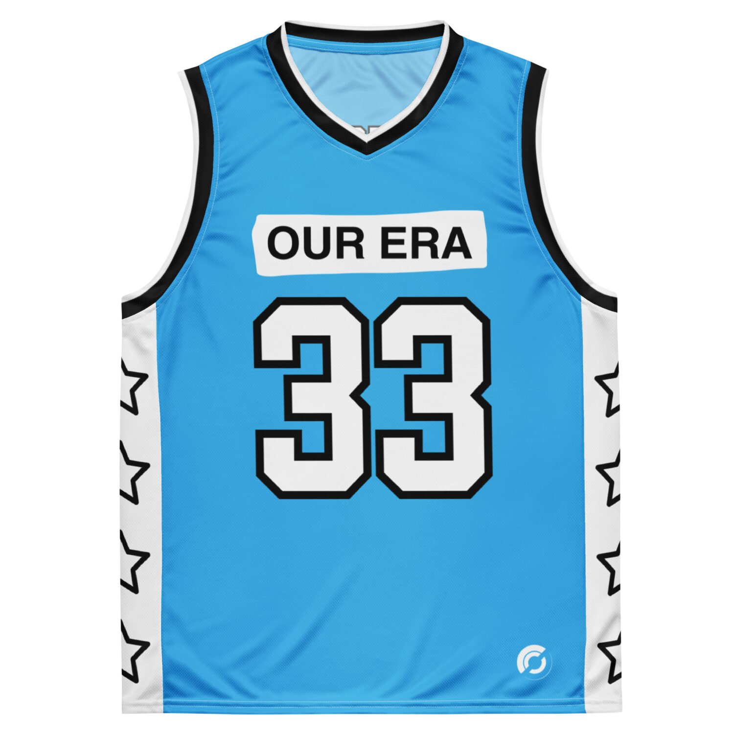 Our Era Basketball Shirt (Blue & White)
