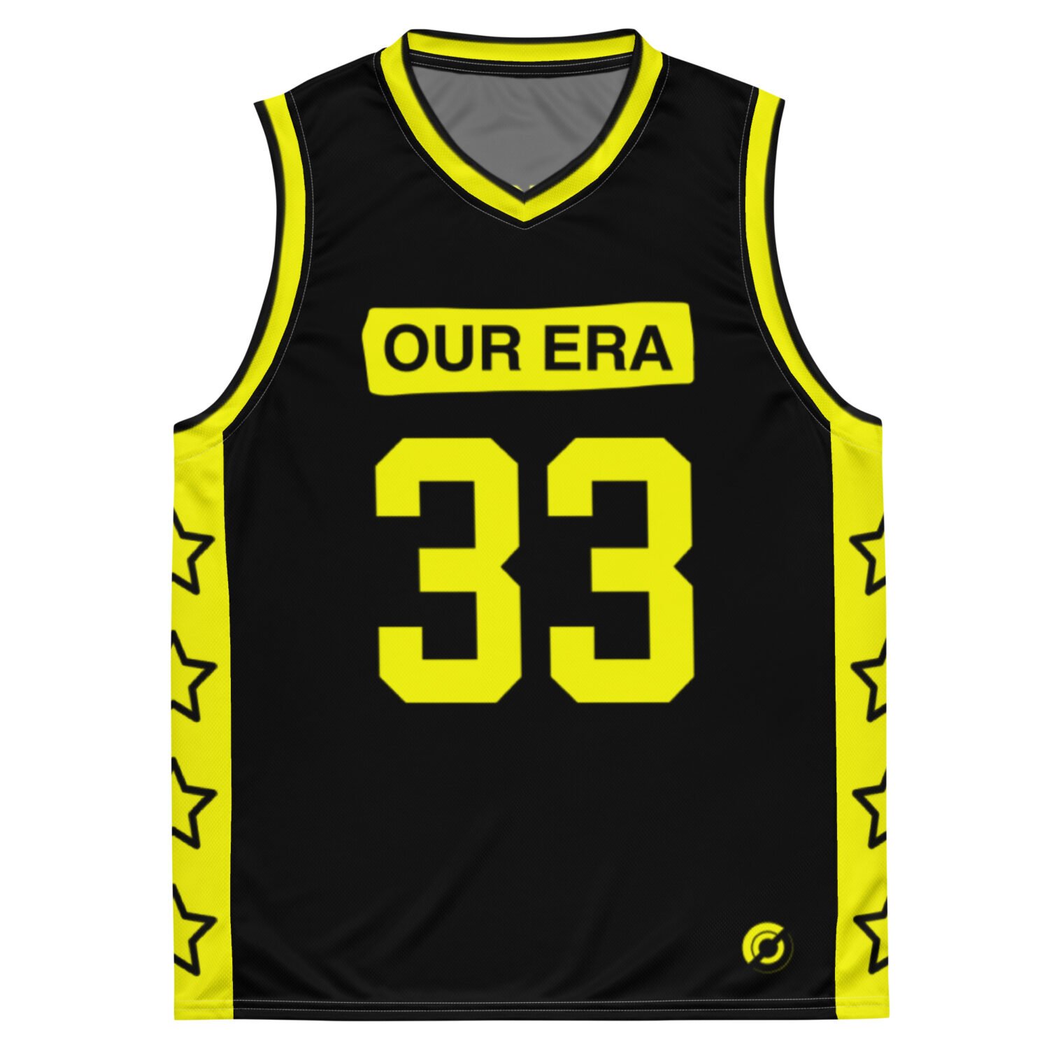 Our Era Basketball Top (Black & Yellow)
