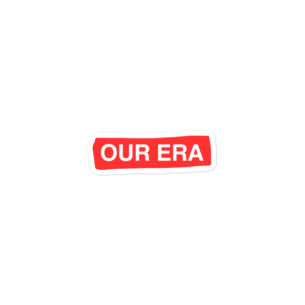 Our Era Logo Sticker