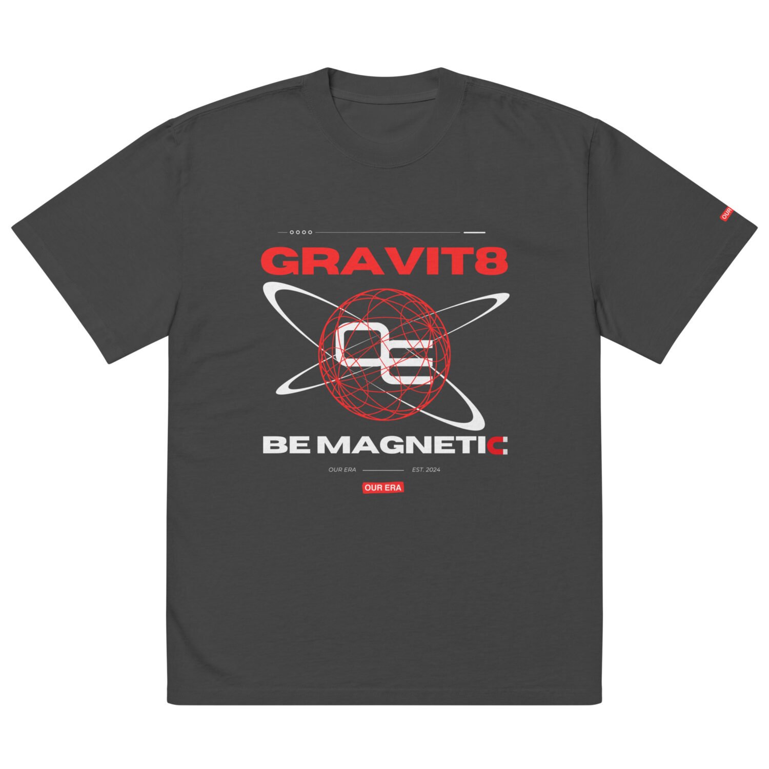 Gravit8 Oversized Faded T-Shirt