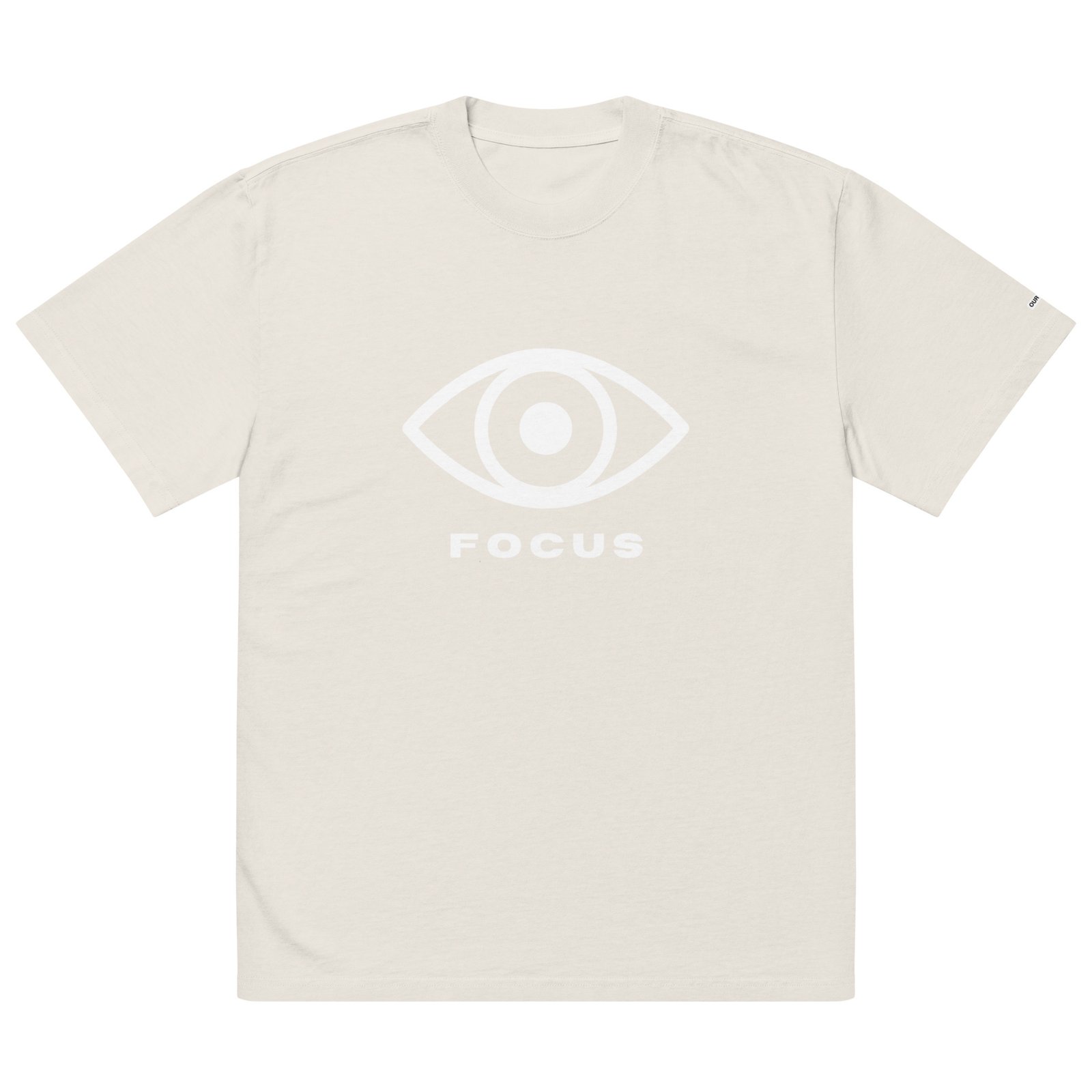 Focus Oversized Faded T-Shirt - Image 5