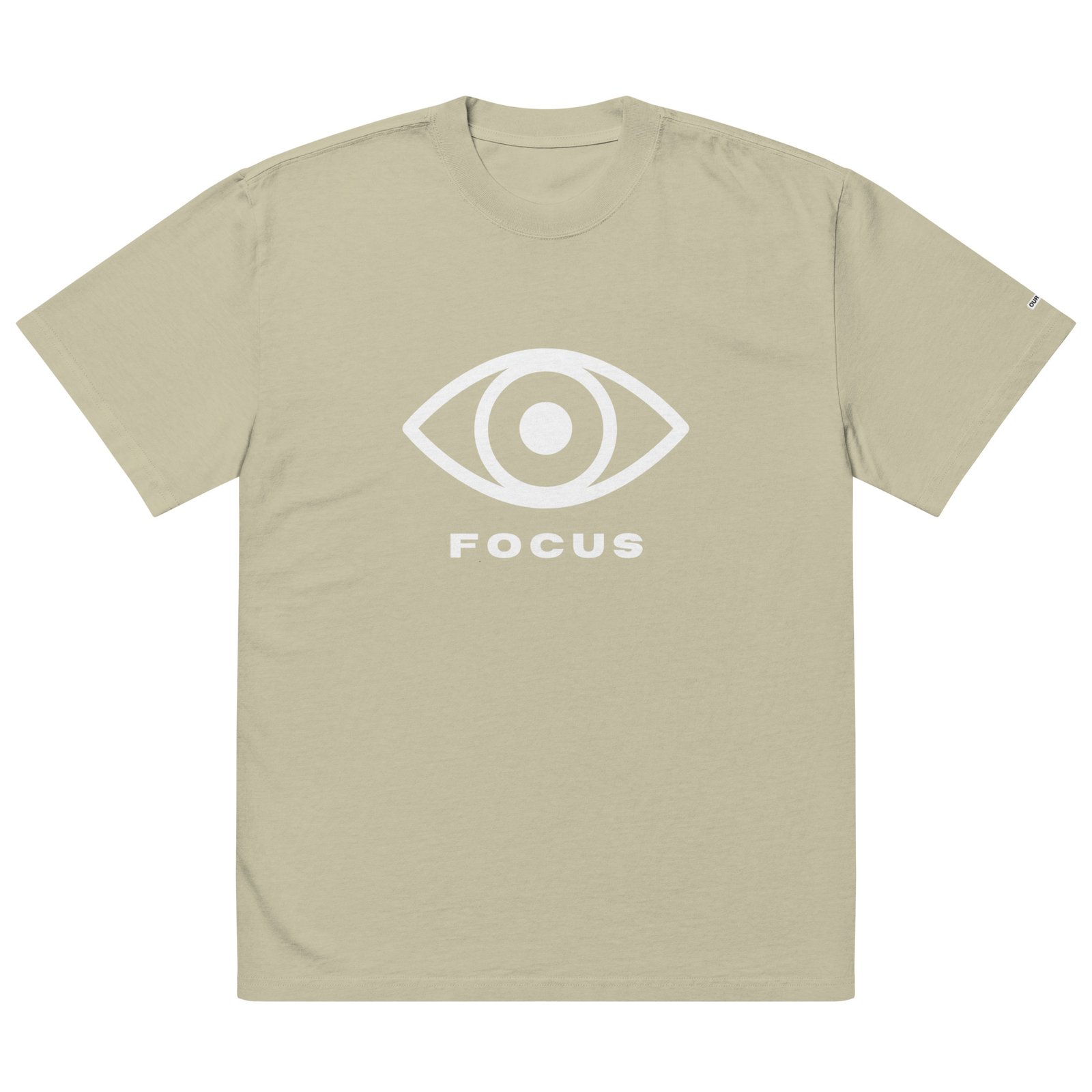 Focus Oversized Faded T-Shirt - Image 3