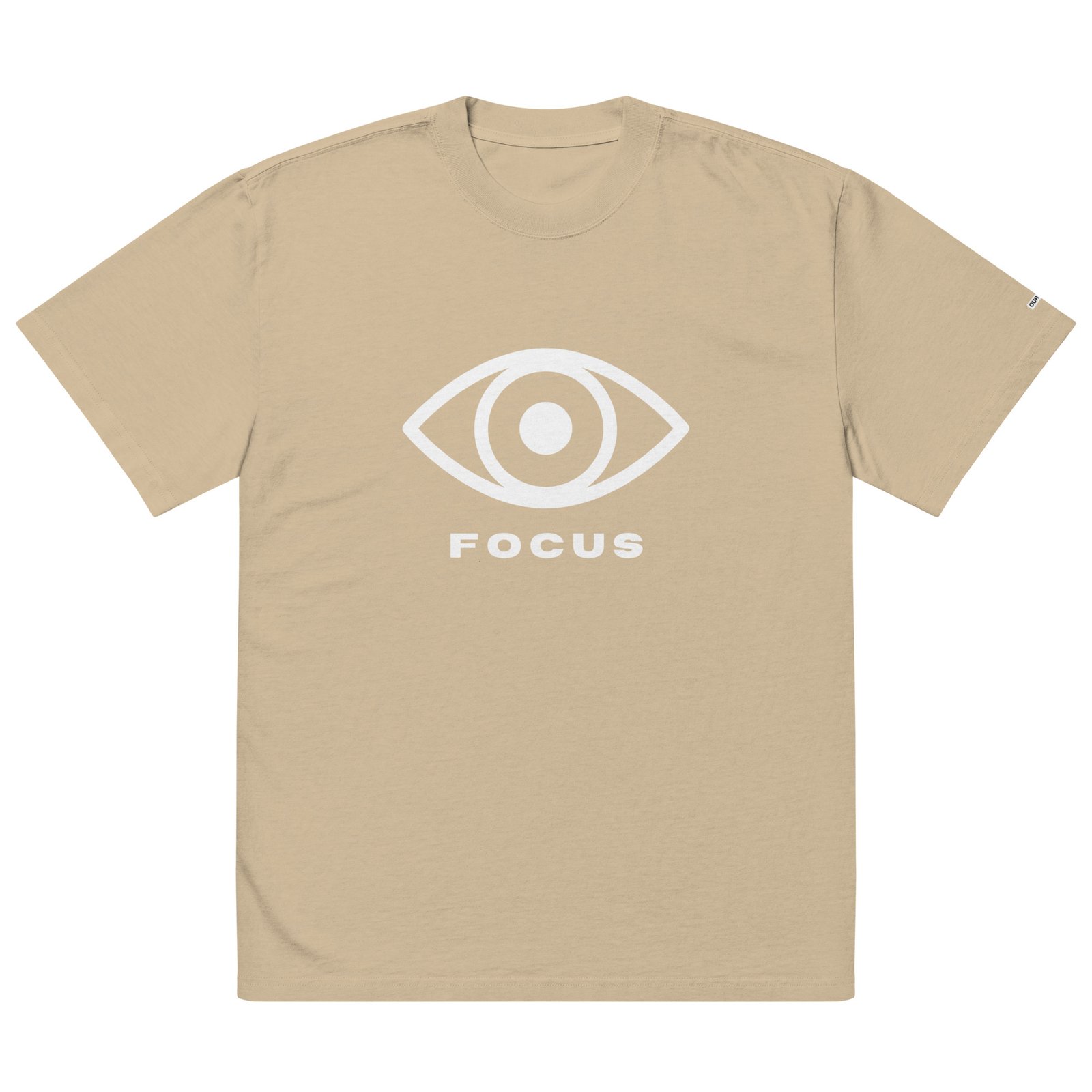 Focus Oversized Faded T-Shirt - Image 4