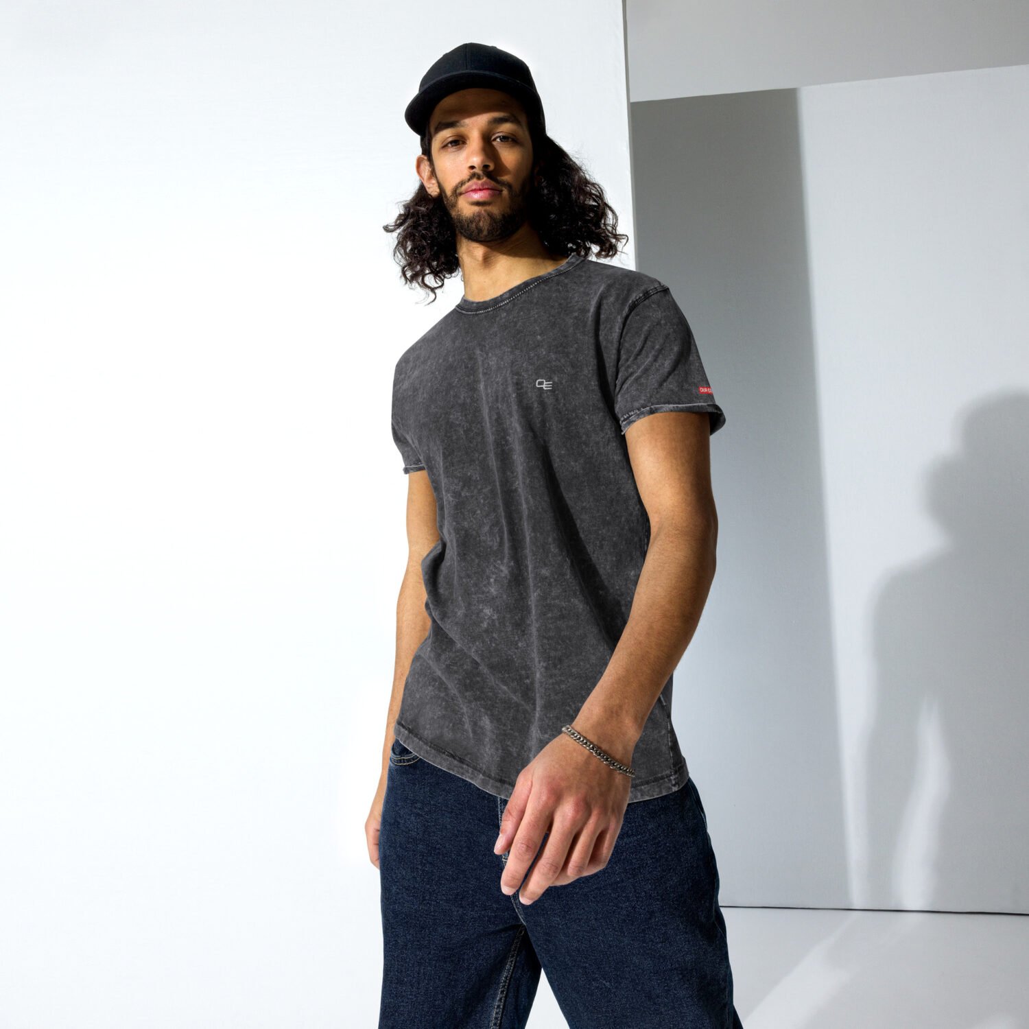 Minimal Denim T-Shirt