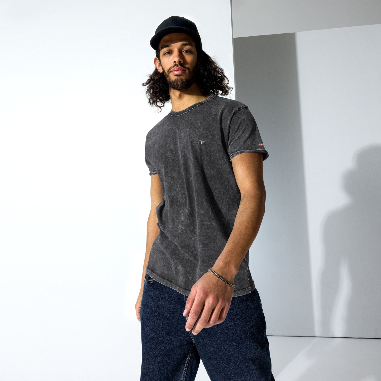 Minimal Denim T-Shirt