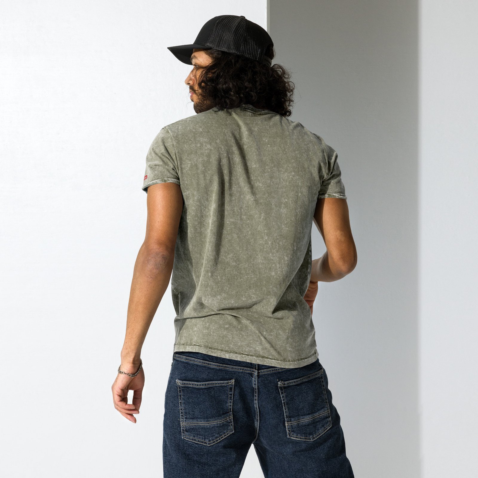 Minimal Denim T-Shirt - Image 9