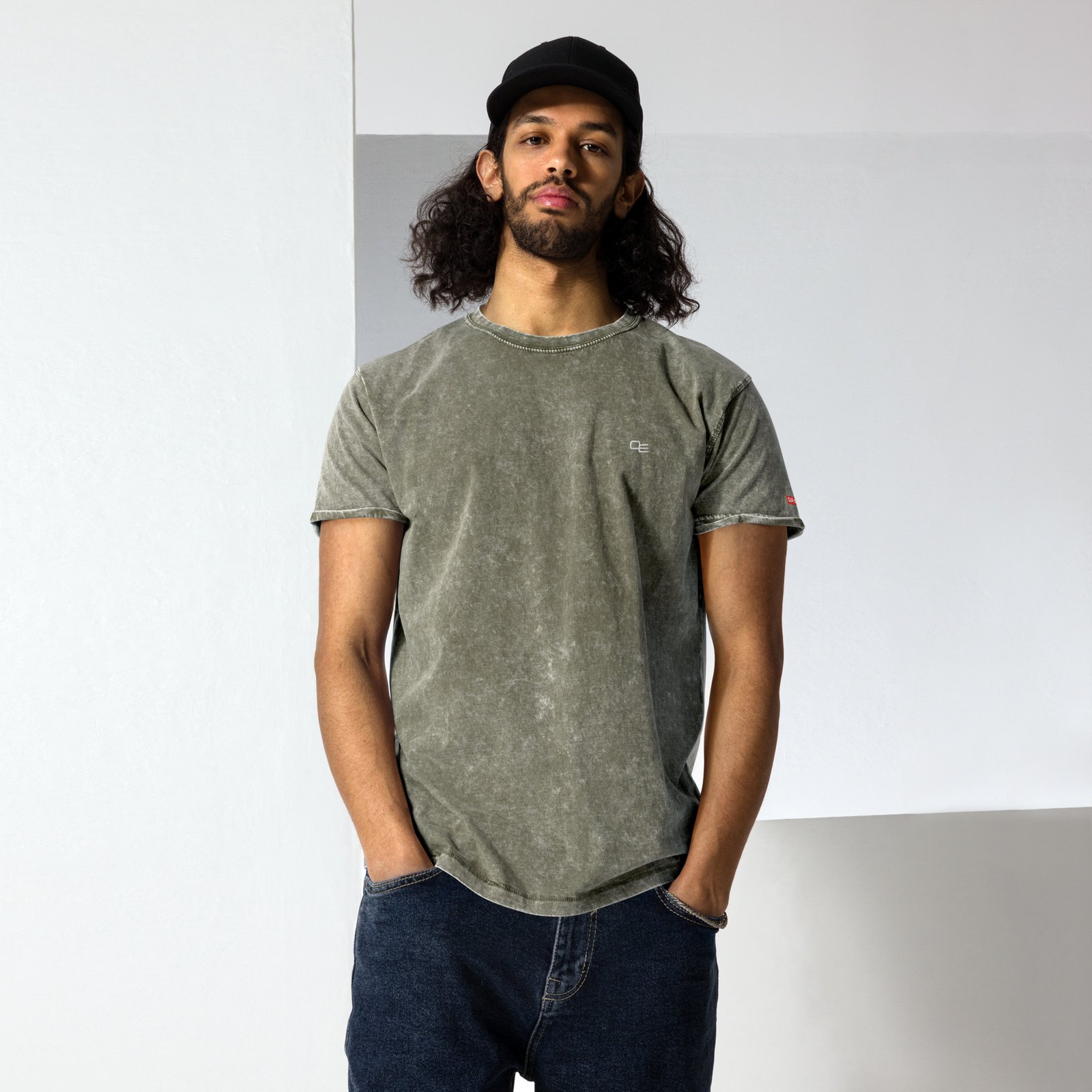 Minimal Denim T-Shirt - Image 8