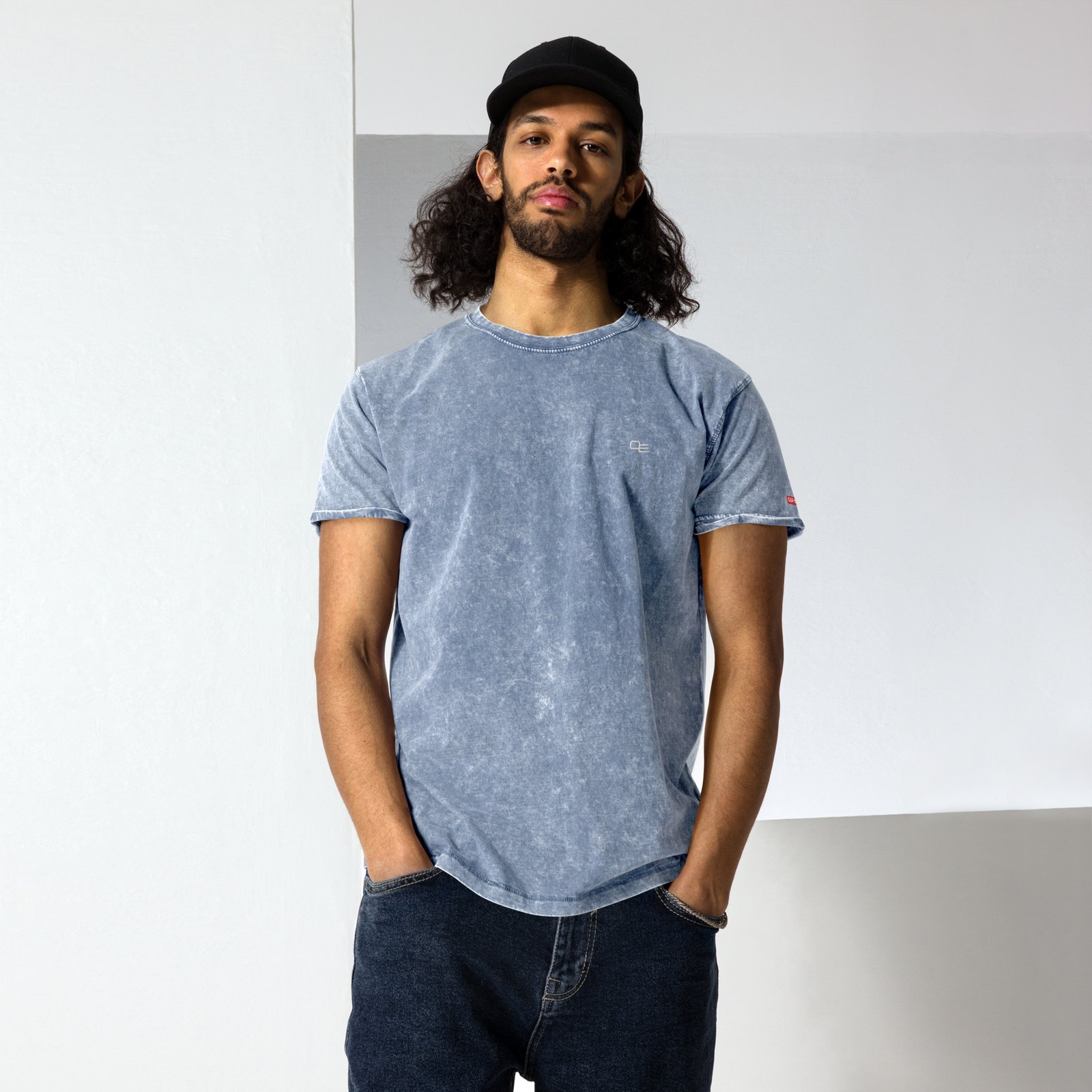 Minimal Denim T-Shirt - Image 11