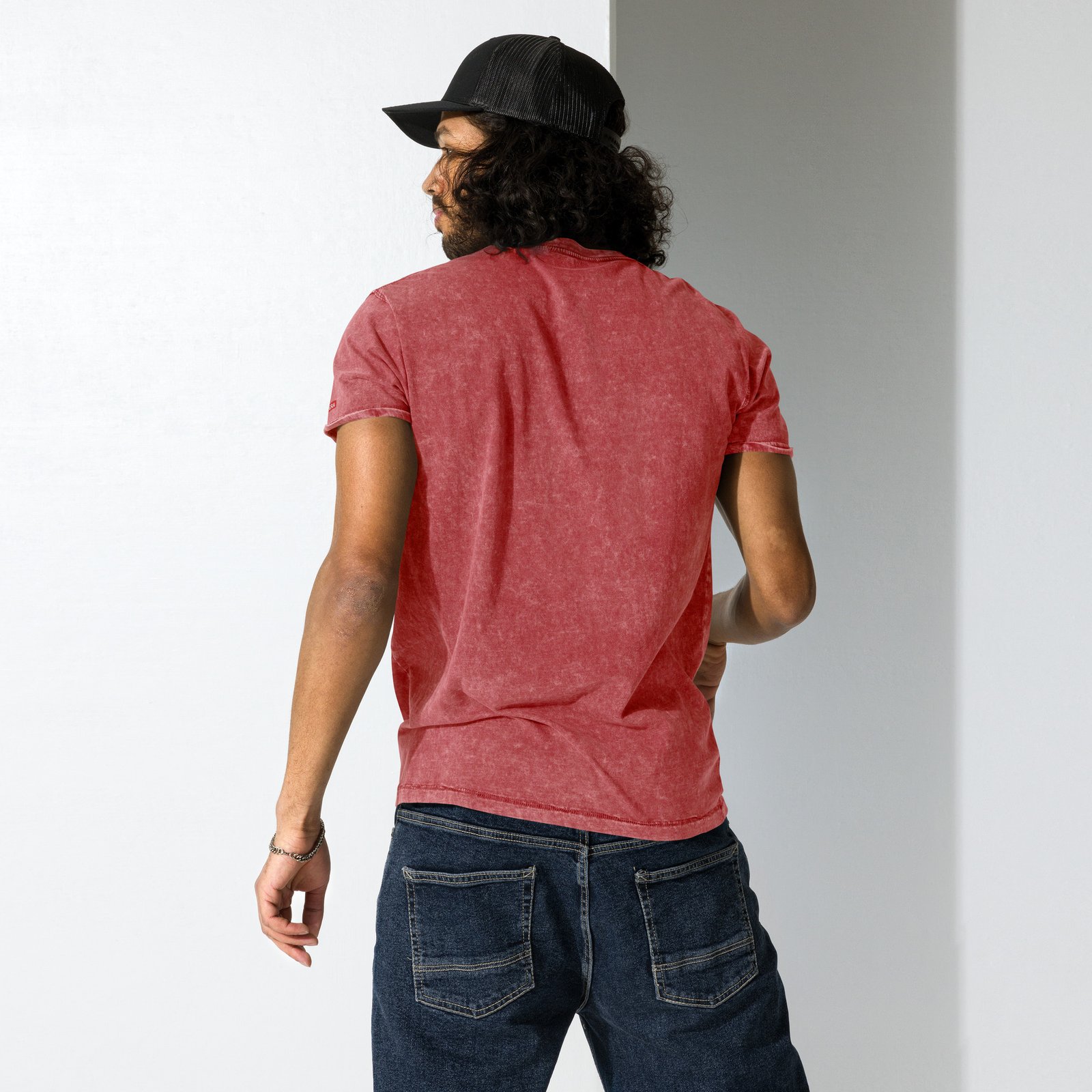 Minimal Denim T-Shirt - Image 5