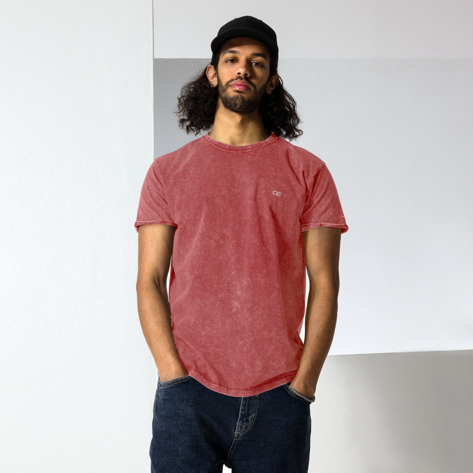 Minimal Denim T-Shirt - Image 6