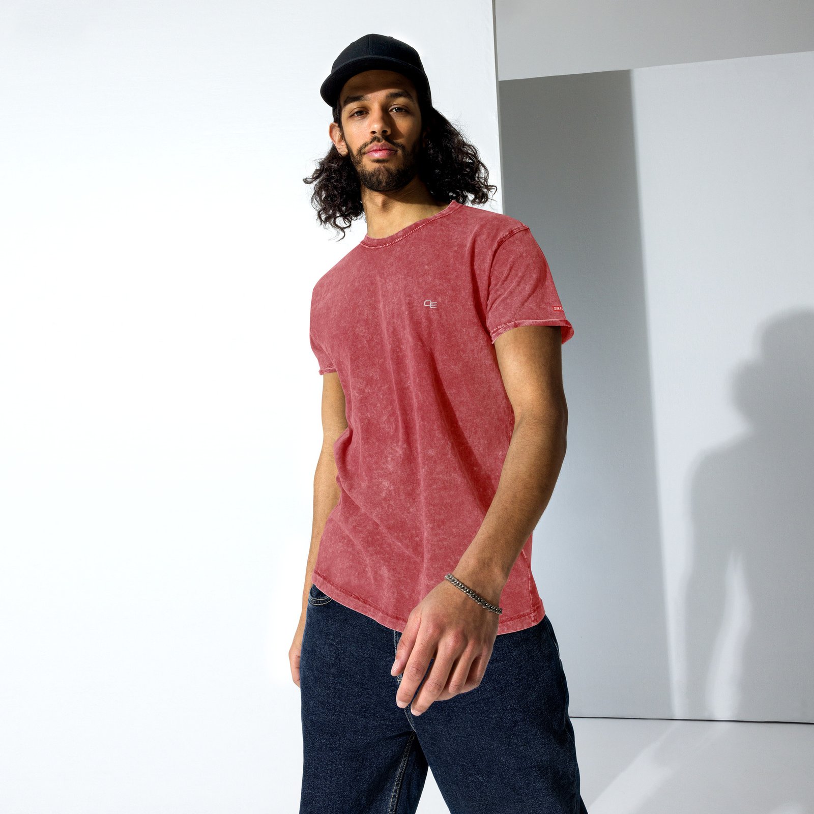 Minimal Denim T-Shirt - Image 4